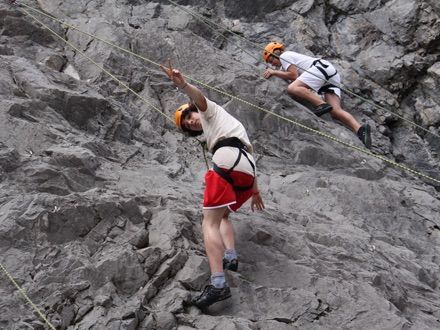 Campamento de inglés y aventura en Suiza - Deporte de aventura